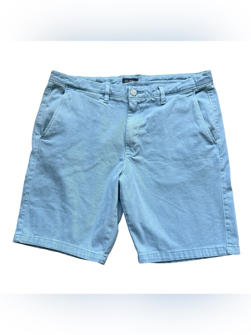 DL1961 Jake Chino Shorts Mens 38 Blue Tide Stretch Cotton Casual Summer Golf 9”
